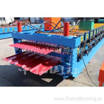 panel double layer machine for roofing sheet metal machine